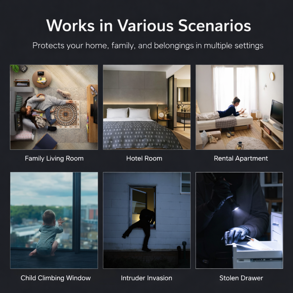 GlowDefend Instant Alert Door Sensor